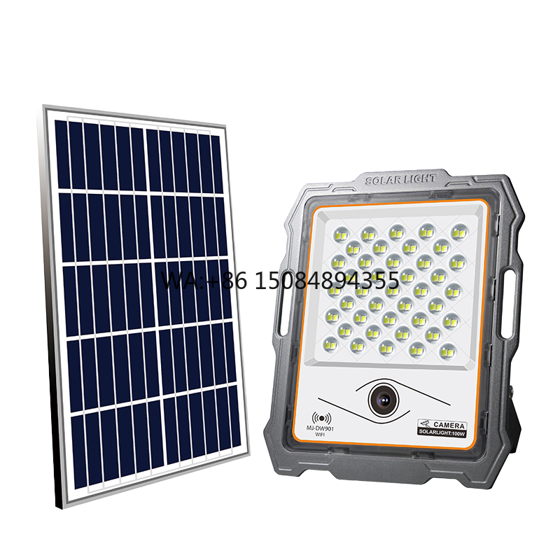 Home Security Flood Lights - Câmera de Segurança Externa com Spotlight