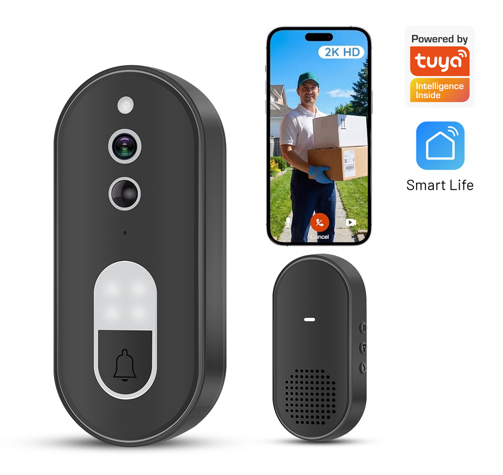 Home Security La - Câmera de Segurança Inteligente Tuya 1080P