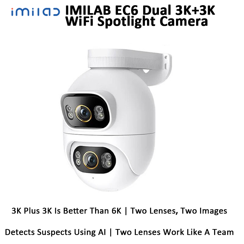 Home Security Flood Lights - Imilab ec6 duplo 3k + 3k