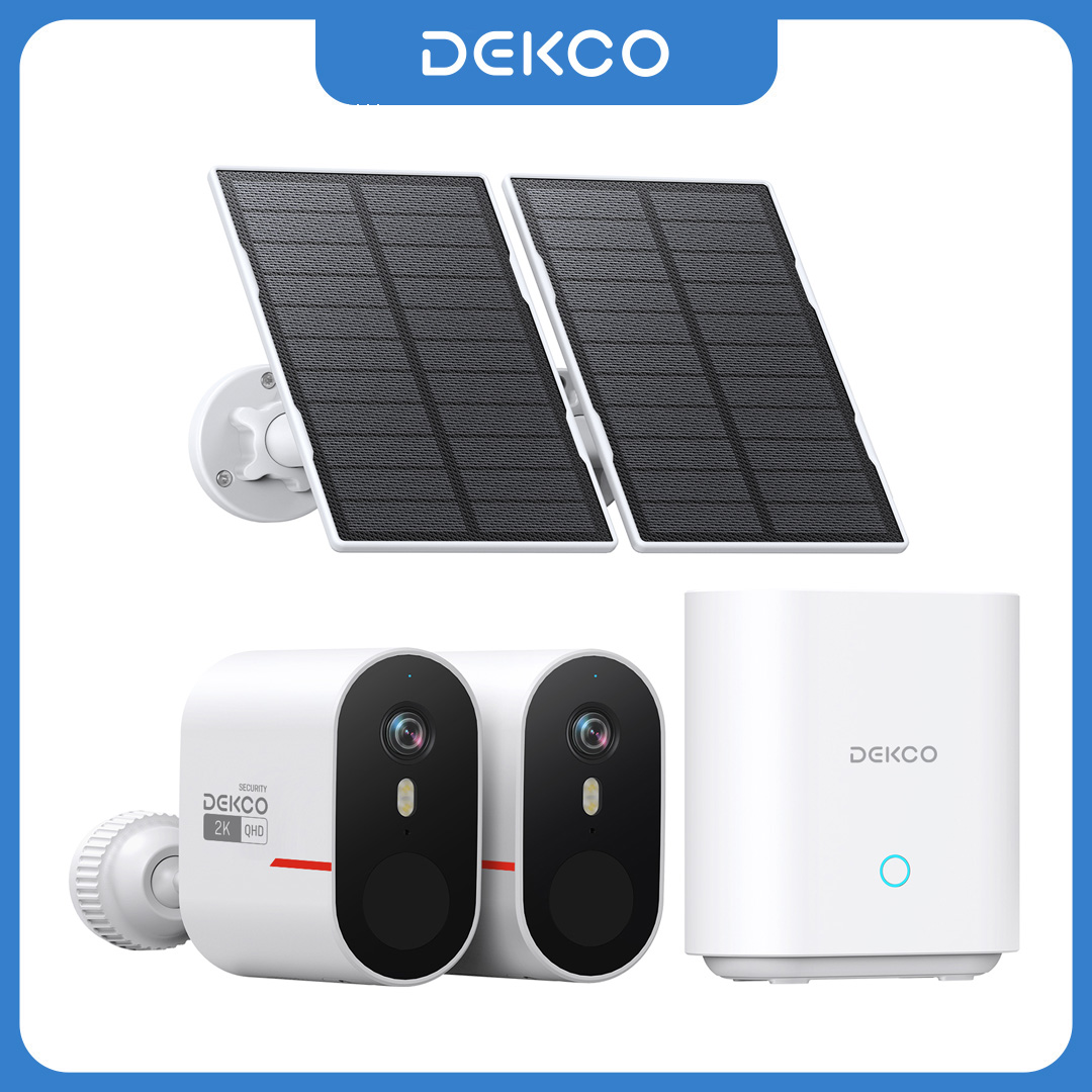 Home Security Ideas - Sistema de Câmera Solar WiFi Dekco