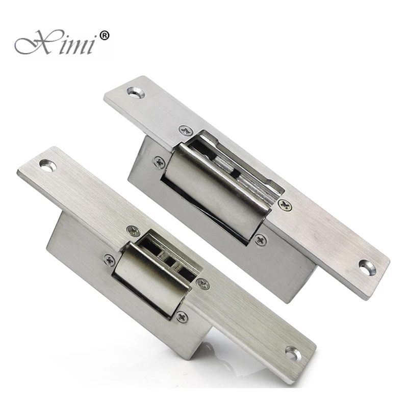Home Security Officer - Dc 12v aço inoxidável greve lock