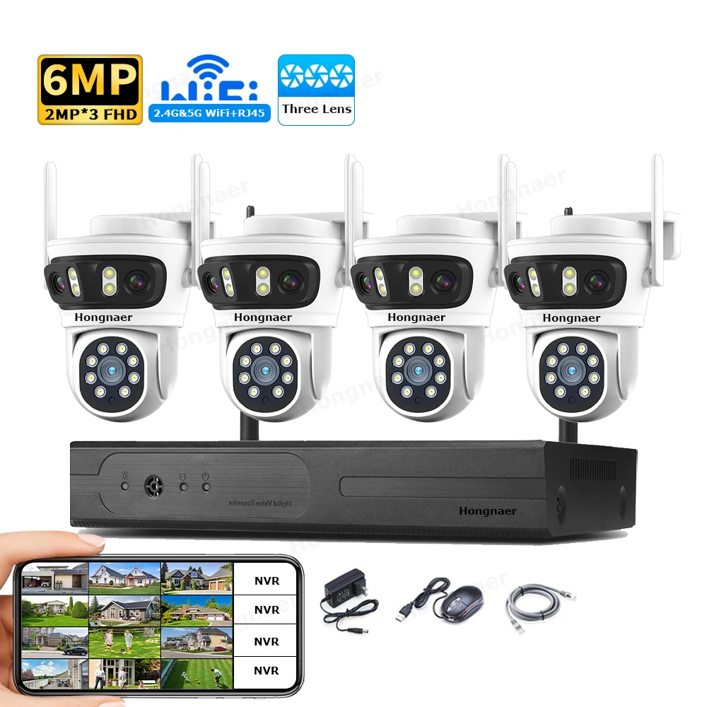 Home Security And Cctv - Kit de Câmeras de Segurança Residencial