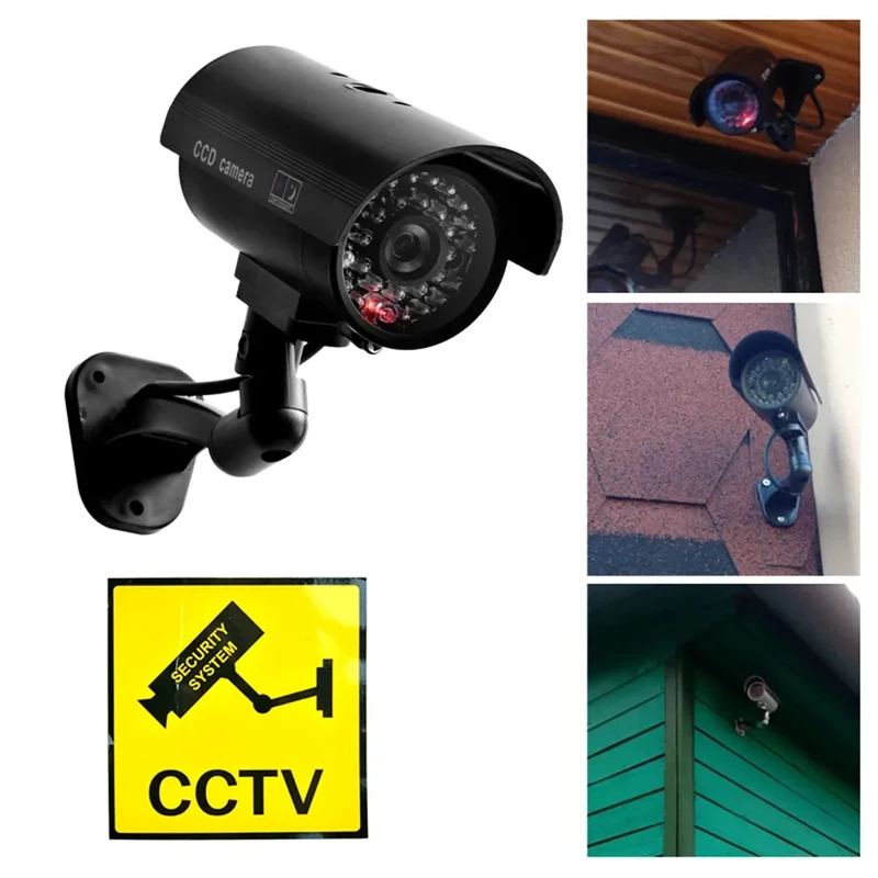 Home Security Ideas - Câmera Falsa de Simulação com Luz