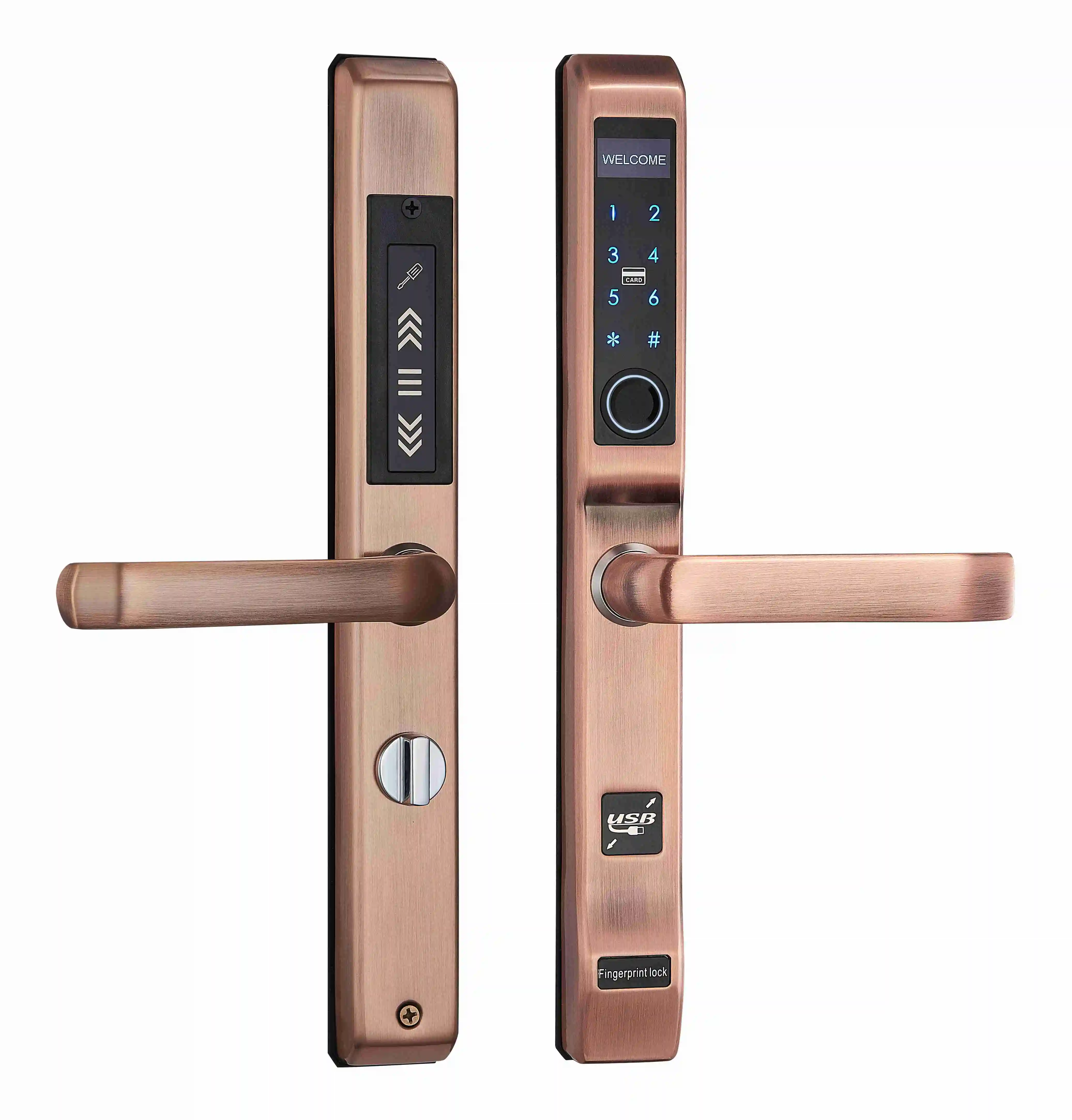 Home Security Electric Fence - Fechadura Inteligente com Impressão Digital para