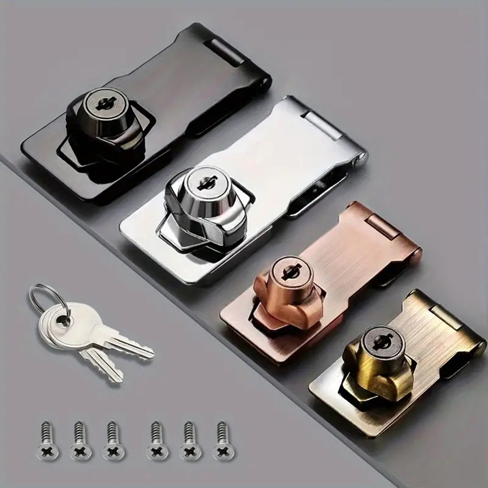 Home Security Door Reinforcement Lock - Trava ferrolho resistente ferrolho grampo com