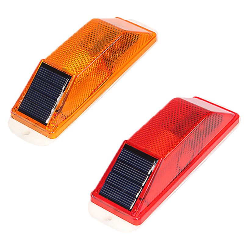 Solar Security Light - Lâmpada led de aviso estroboscópico solar,