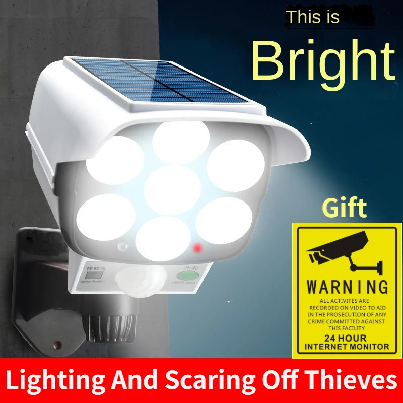 Solar Security Light - Luz solar ao ar livre sensor