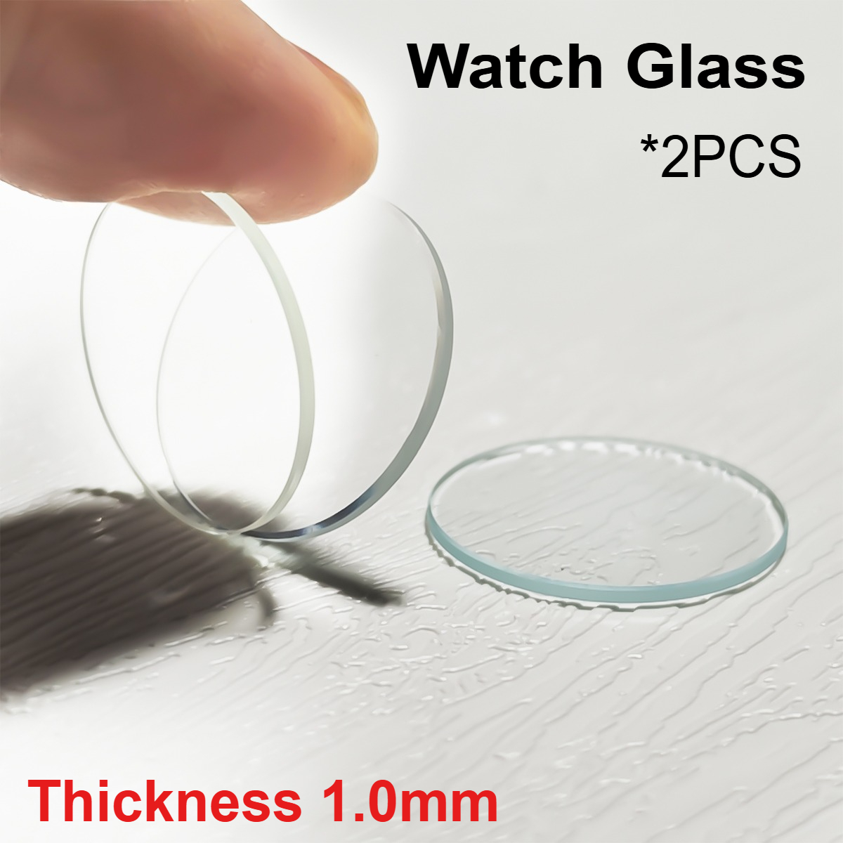 Glass Break Detector - 2 Peças de Vidro de Relógio