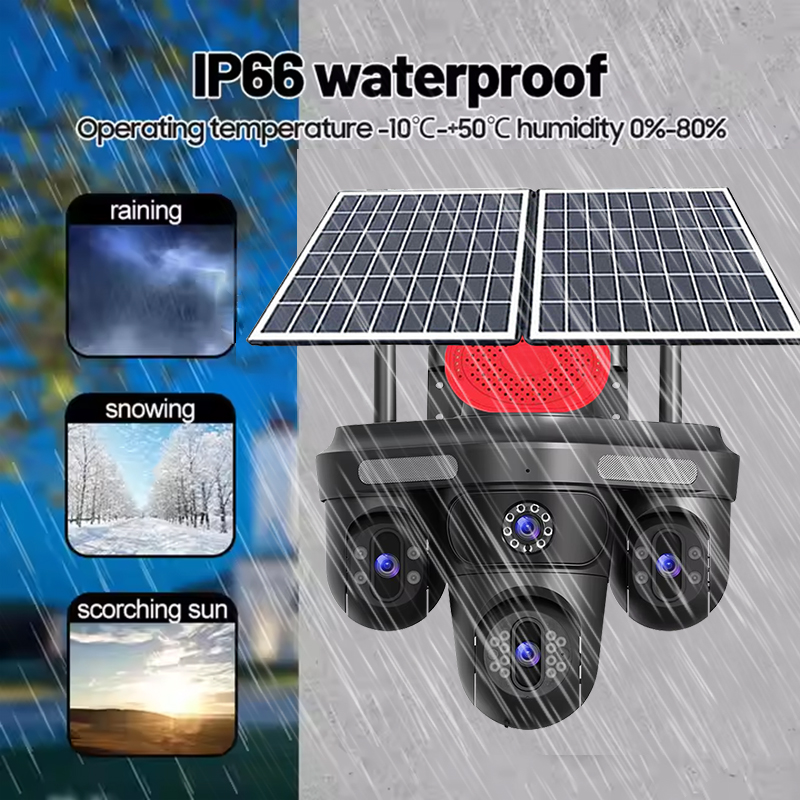 Home Security Online - Câmera Solar de Segurança para Casa