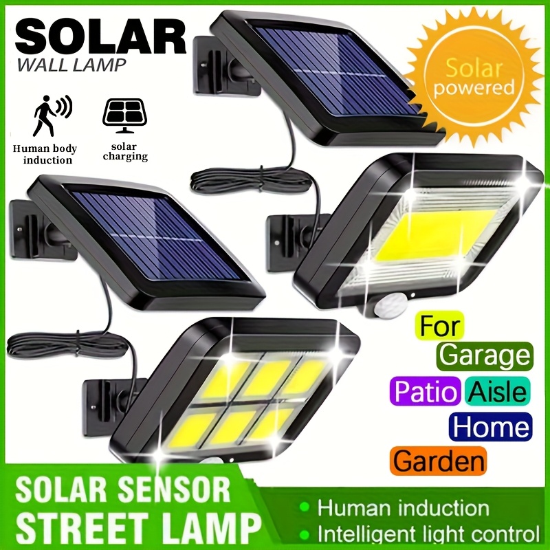 Home Security Flood Lights - Led solar split lâmpada de parede