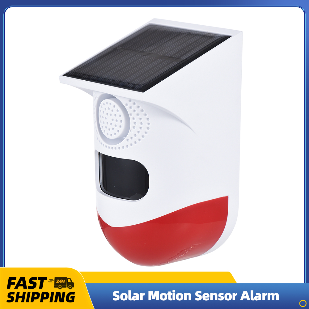 Solar Security Light - Sensor de movimento solar alarme ao