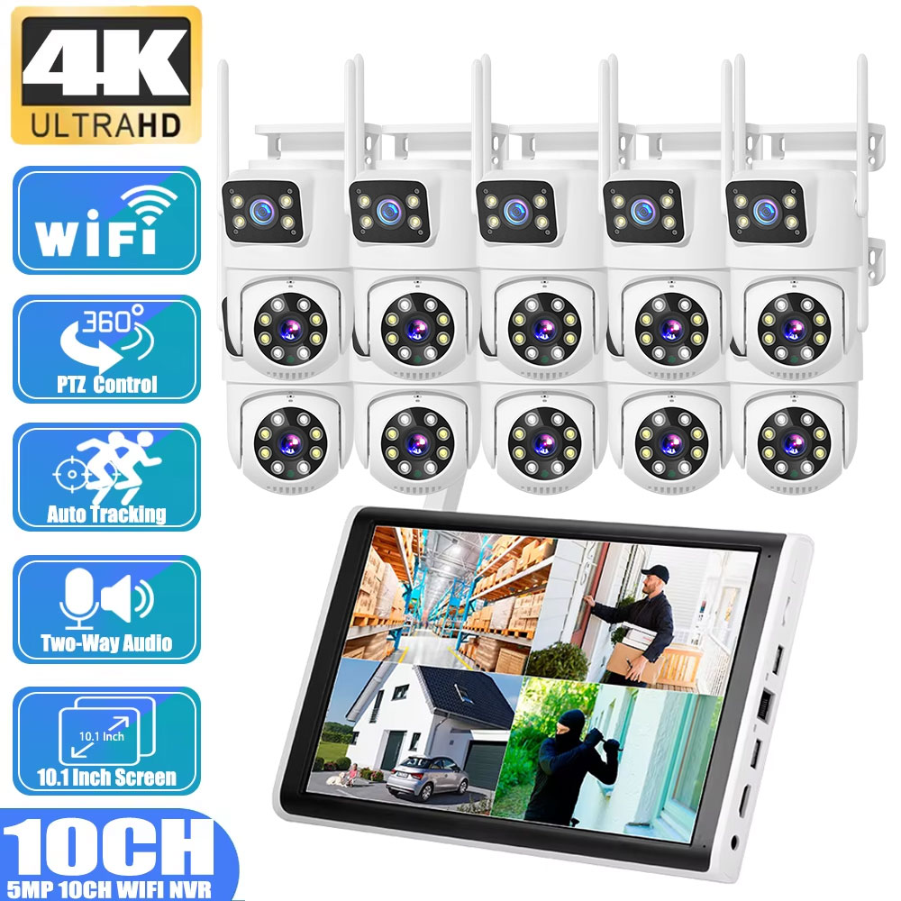 Home Security And Cctv - Câmera PTZ de Detecção Humana com