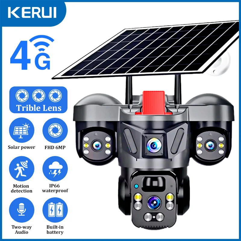 Home Security Ideas - Kerui ao ar livre ptz 6mp