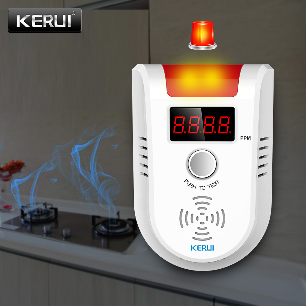 Kerui gd13 detector de gás lpg - Home Security Systems avaliação e preço