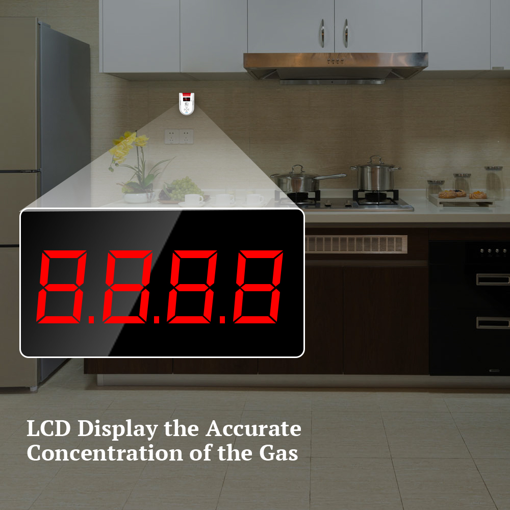 Kerui gd13 detector de gás lpg - Home Security Systems avaliação e preço