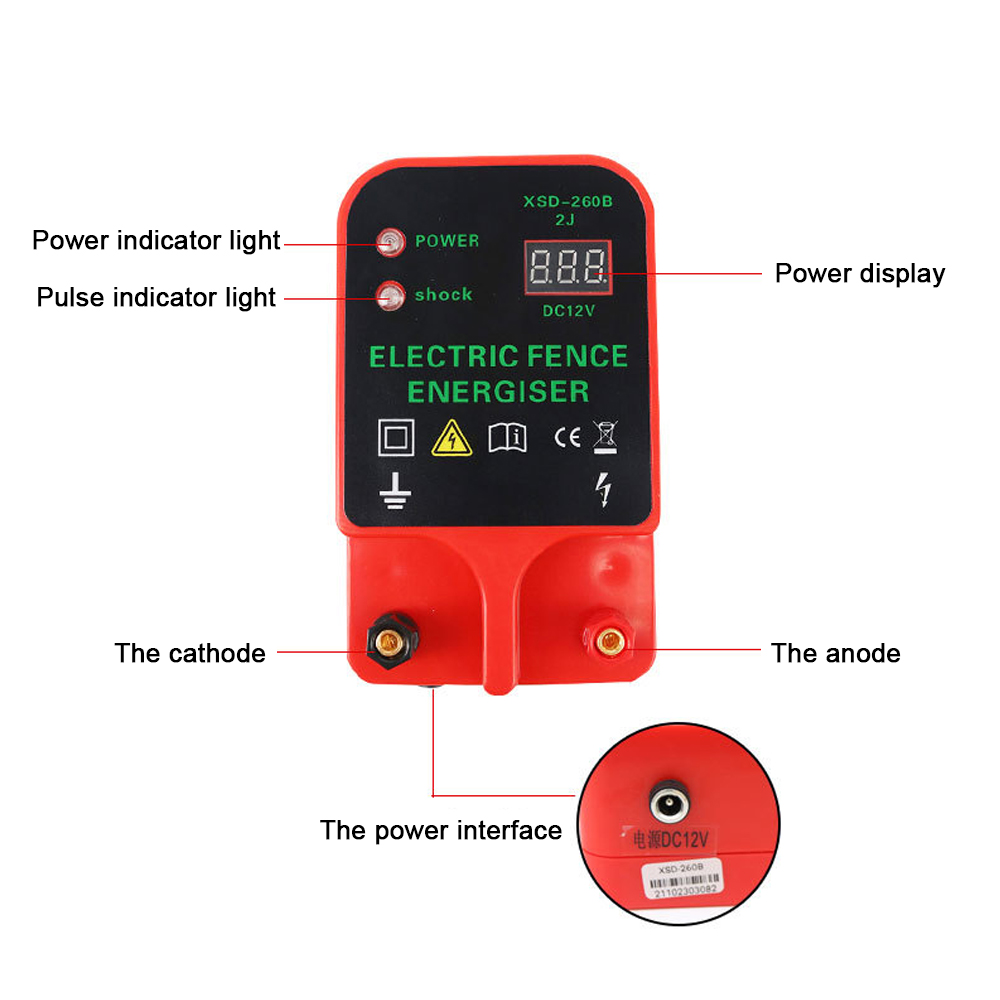 Controlador de pulso de alta t - Home Security Electric Fence avaliação e preço