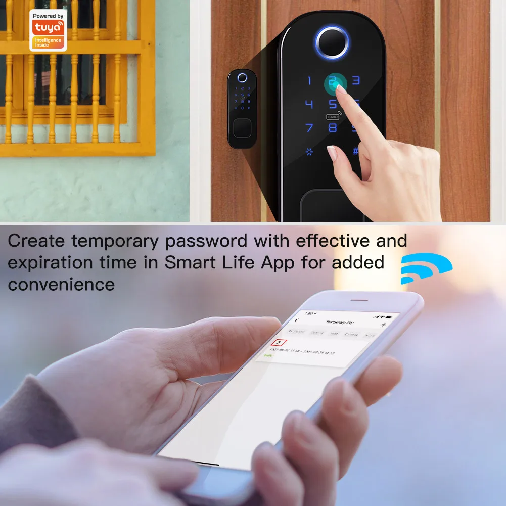 MOES-Smart Digital Door Lock c - Home Security Ideas avaliação e preço