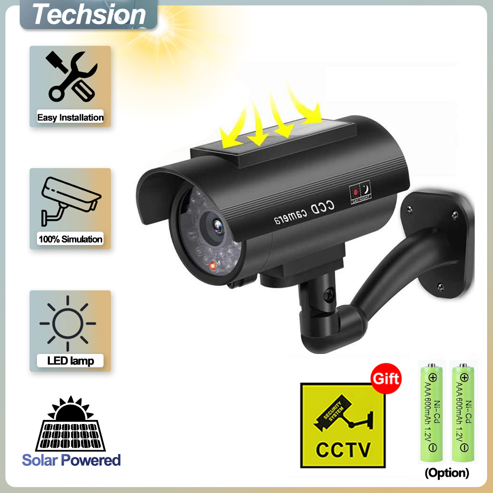 Câmera de vigilância manequim  - Solar Security Light avaliação e preço