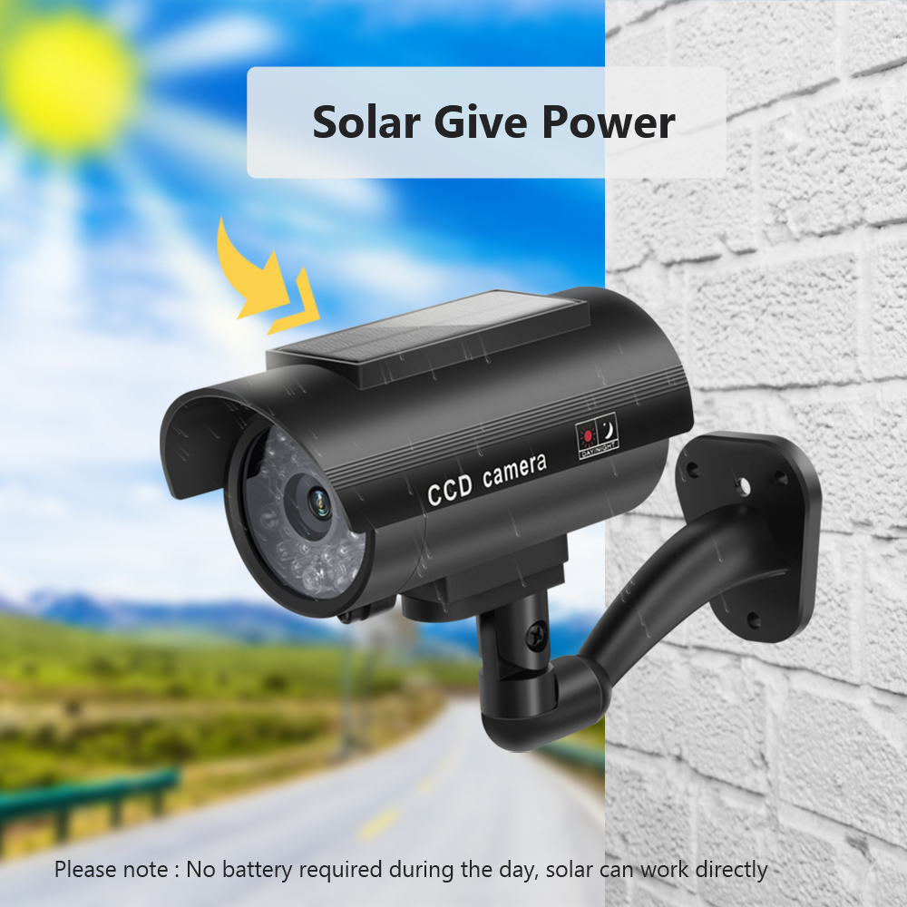 Câmera de vigilância manequim  - Solar Security Light avaliação e preço