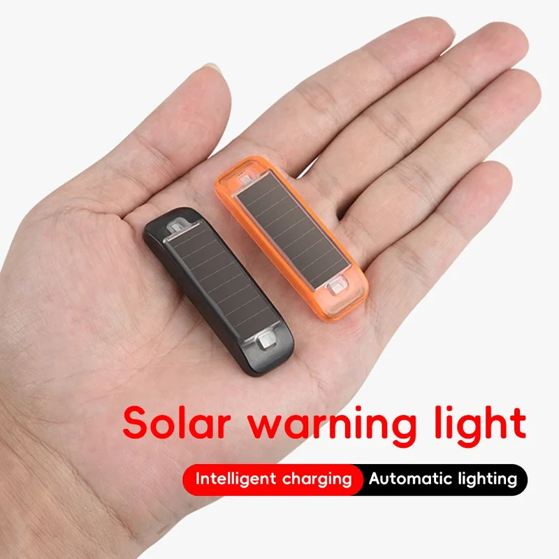 Mini led luz de advertência do - Solar Security Light avaliação e preço