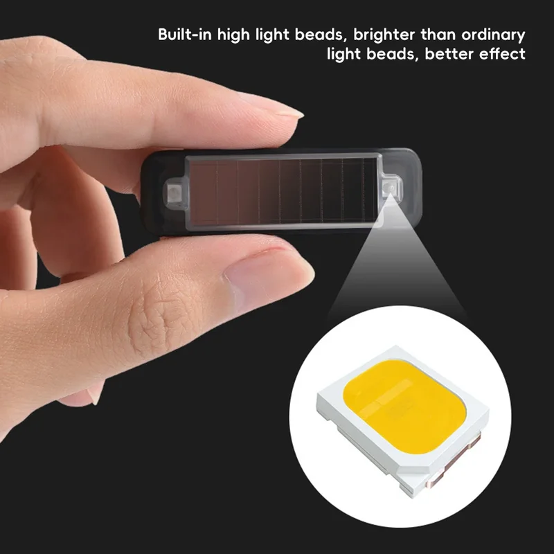 Mini led luz de advertência do - Solar Security Light avaliação e preço