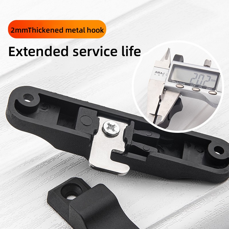 Primavera de plástico push-pul - Home Security Door Reinforcement Lock avaliação e preço
