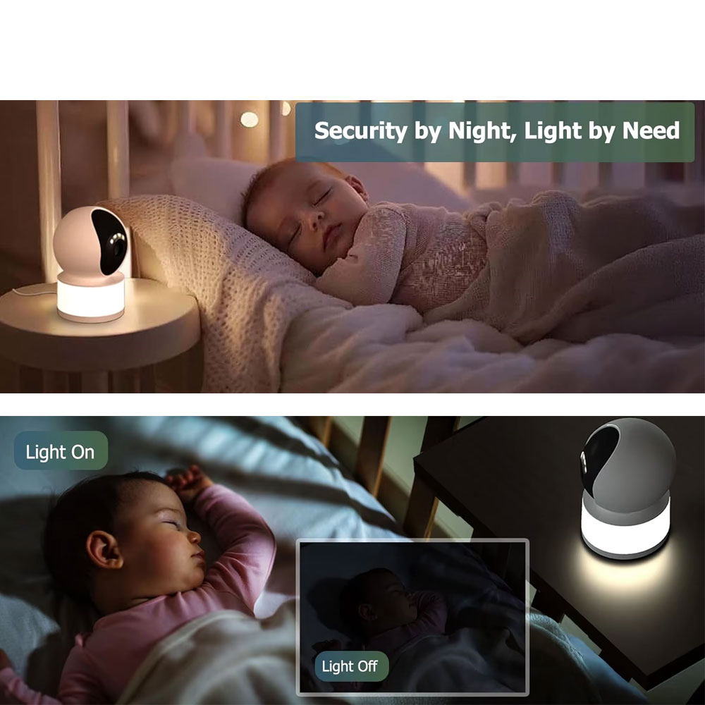 Câmera IP Mini WiFi Tuya Smart - Home Security Flood Lights avaliação e preço