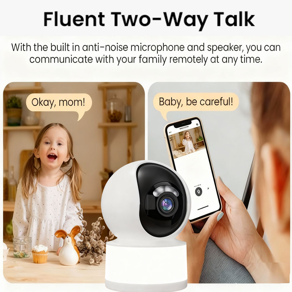 Câmera IP Mini WiFi Tuya Smart - Home Security Flood Lights avaliação e preço