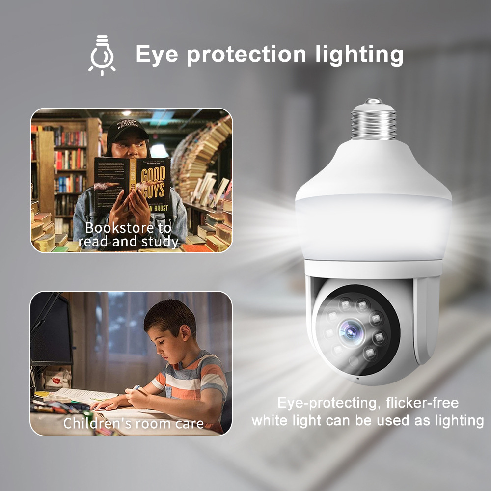 3mp 1296p yoosee/carecam app n - Home Security Flood Lights avaliação e preço