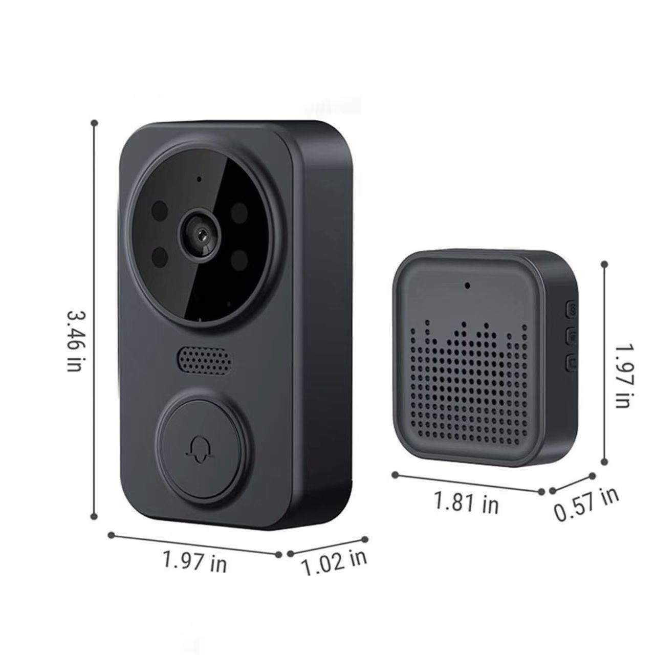 Campainha Inteligente Tuya WIF - Home Security Bell avaliação e preço