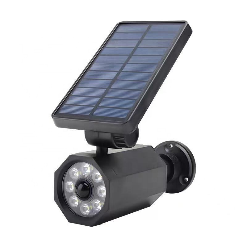 Câmera manequim 8 led à prova  - Solar Security Light avaliação e preço
