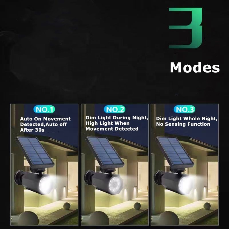 Câmera manequim 8 led à prova  - Solar Security Light avaliação e preço