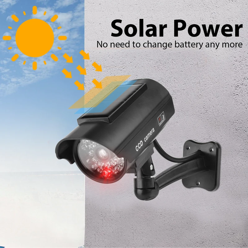 Câmera de Segurança Falsa Alim - Solar Security Light avaliação e preço