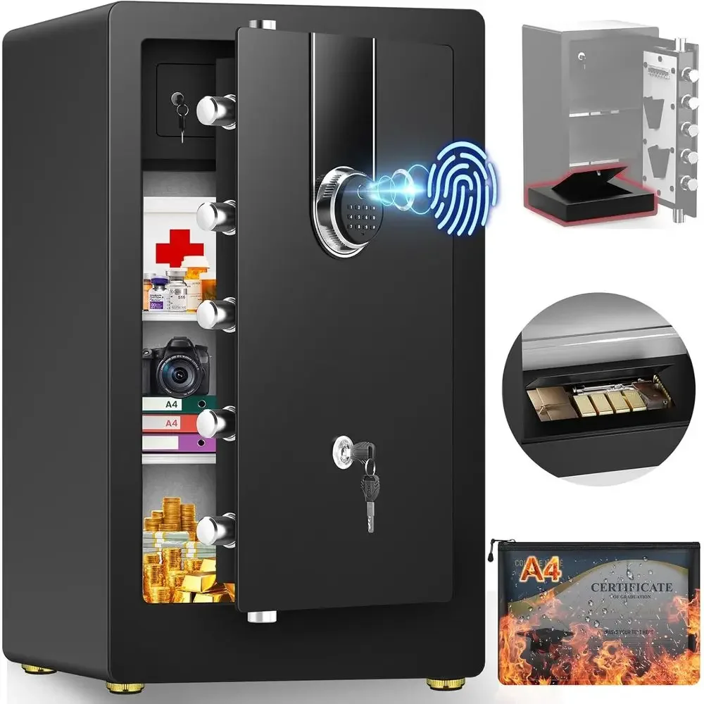 Cofre Biométrico Extra Grande  - Home Security Officer avaliação e preço