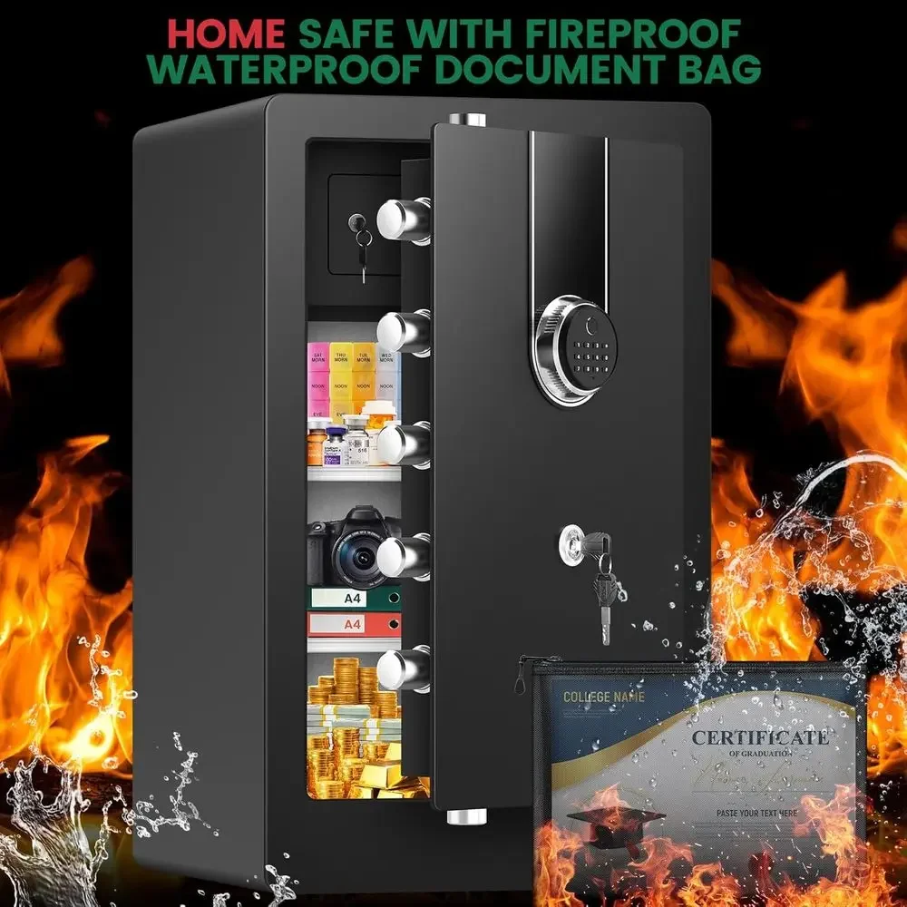 Cofre Biométrico Extra Grande  - Home Security Officer avaliação e preço