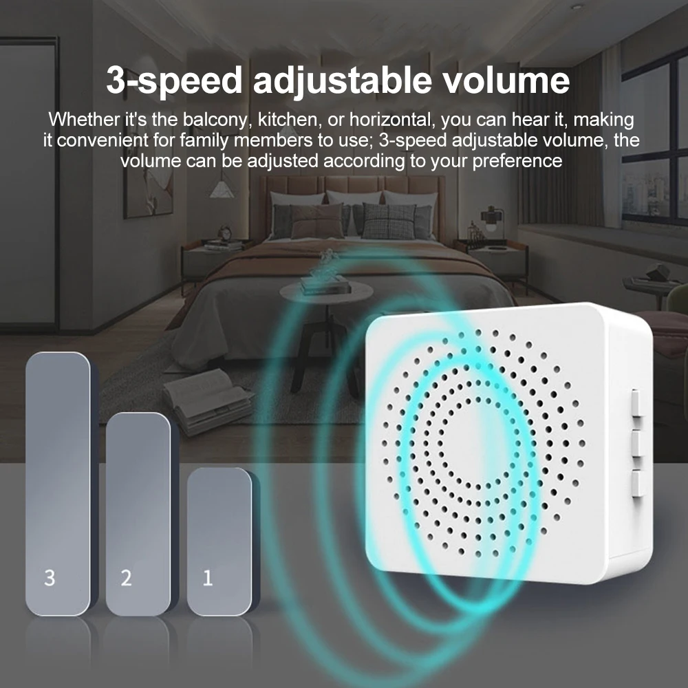 Campainha sem fio usb intelige - Home Security Bell avaliação e preço