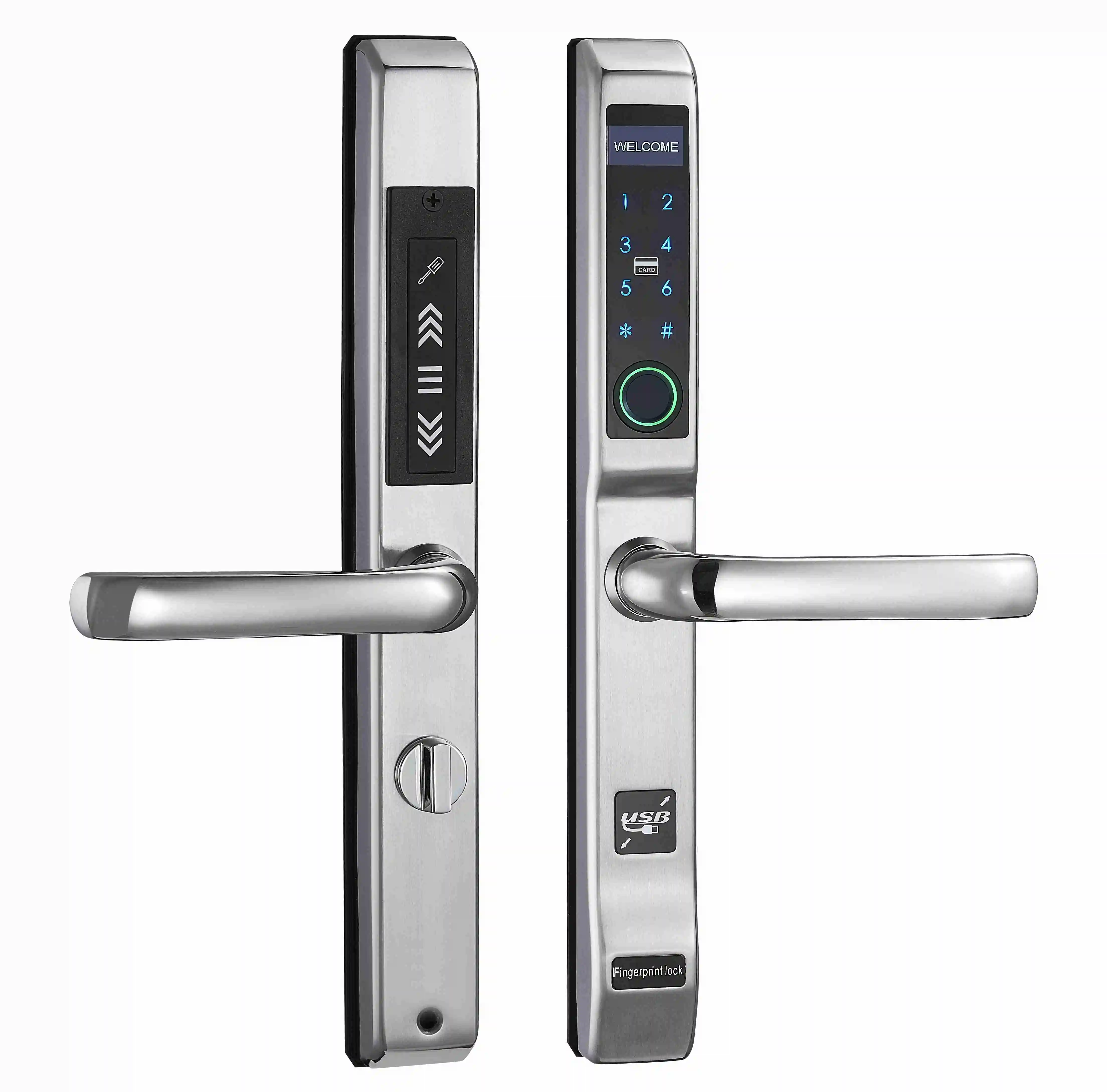 Fechadura Inteligente com Impr - Home Security Electric Fence avaliação e preço