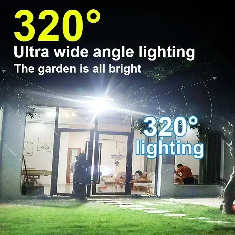 12000lm poderosa lâmpada de pa - Solar Security Light avaliação e preço