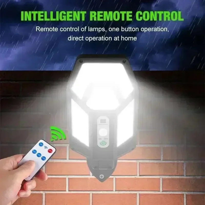 12000lm poderosa lâmpada de pa - Solar Security Light avaliação e preço