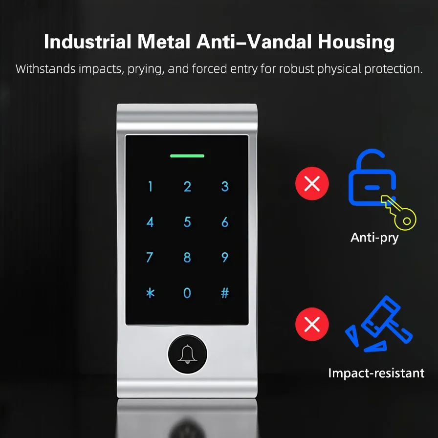 Sistema de Acesso com Teclado  - Home Security Bell avaliação e preço