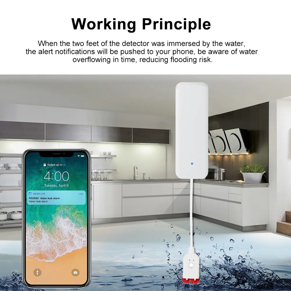 Tuya wi fi inteligente sensor  - Home Security Systems avaliação e preço
