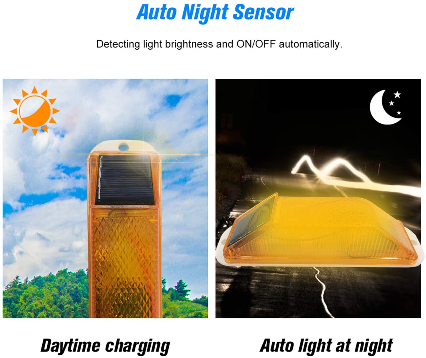 Lâmpada led de aviso estrobosc - Solar Security Light avaliação e preço