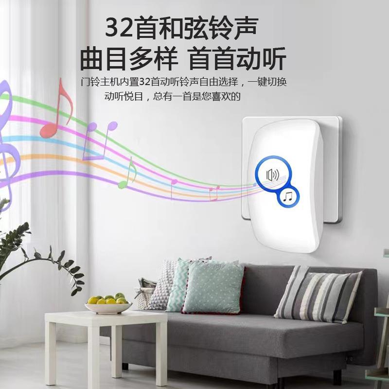 Campainha sem fio com alarme d - Home Security Bell avaliação e preço