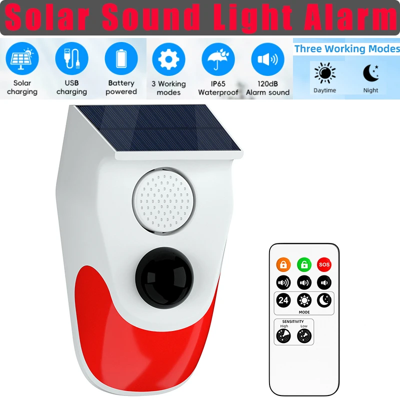 Sensor de movimento pir sem fi - Solar Security Light avaliação e preço