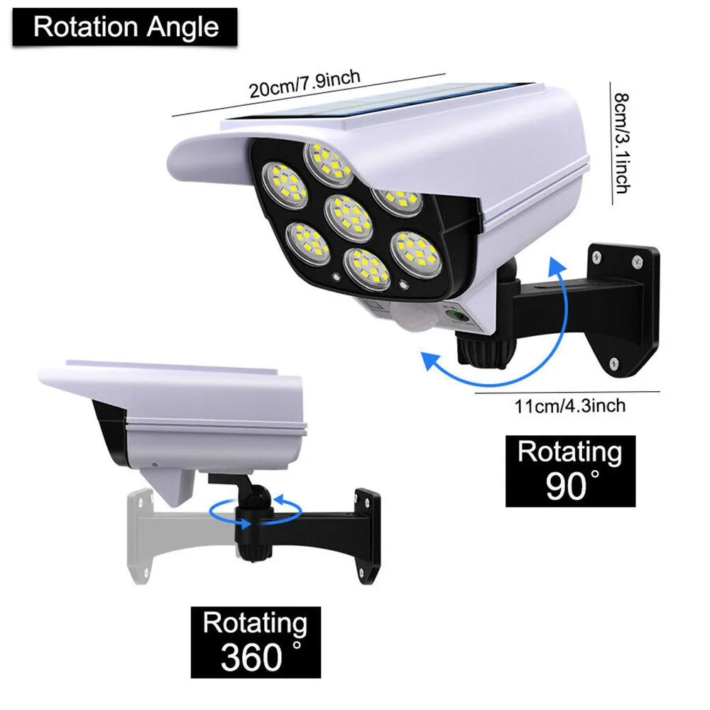 Luz solar ao ar livre sensor d - Solar Security Light avaliação e preço