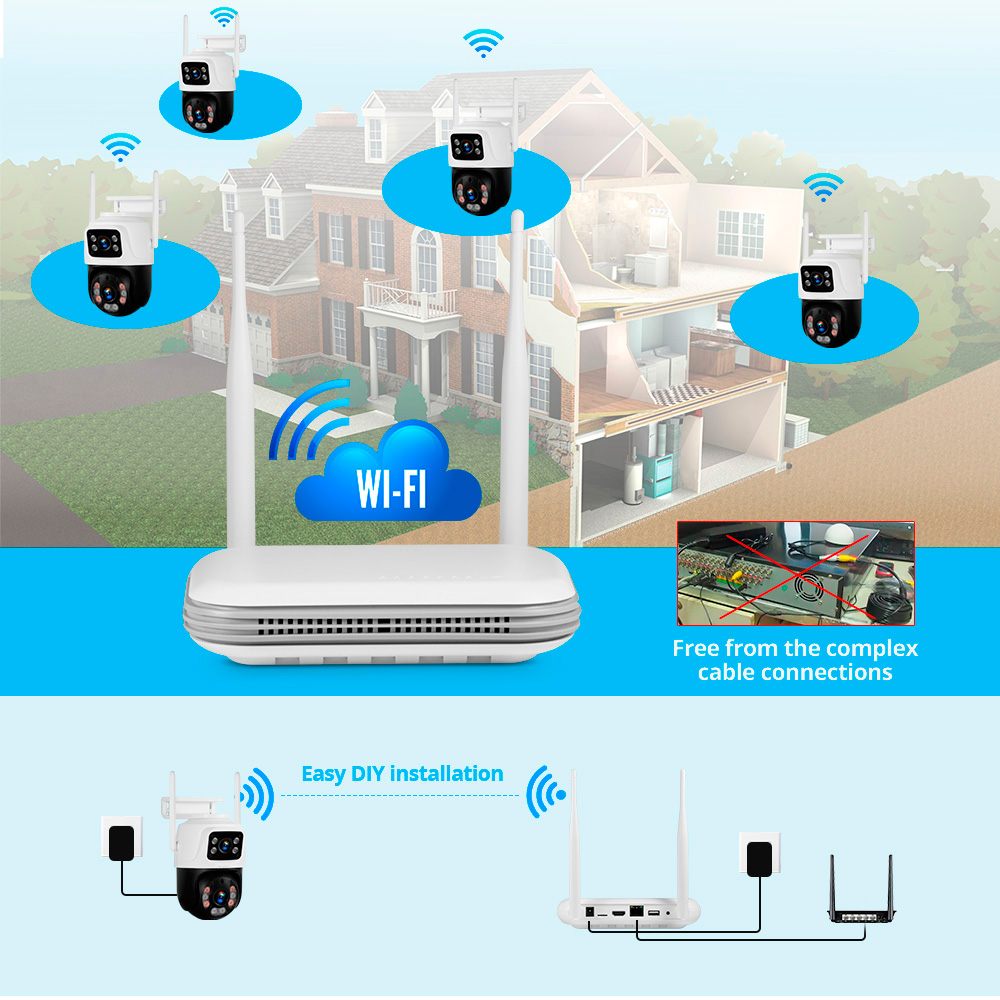 Kerui à prova d'água 6mp hd se - Home Security Ideas avaliação e preço