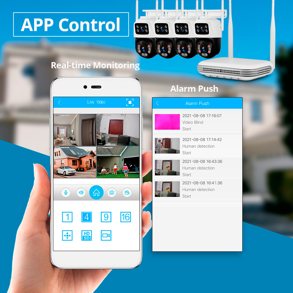 Kerui à prova d'água 6mp hd se - Home Security Ideas avaliação e preço