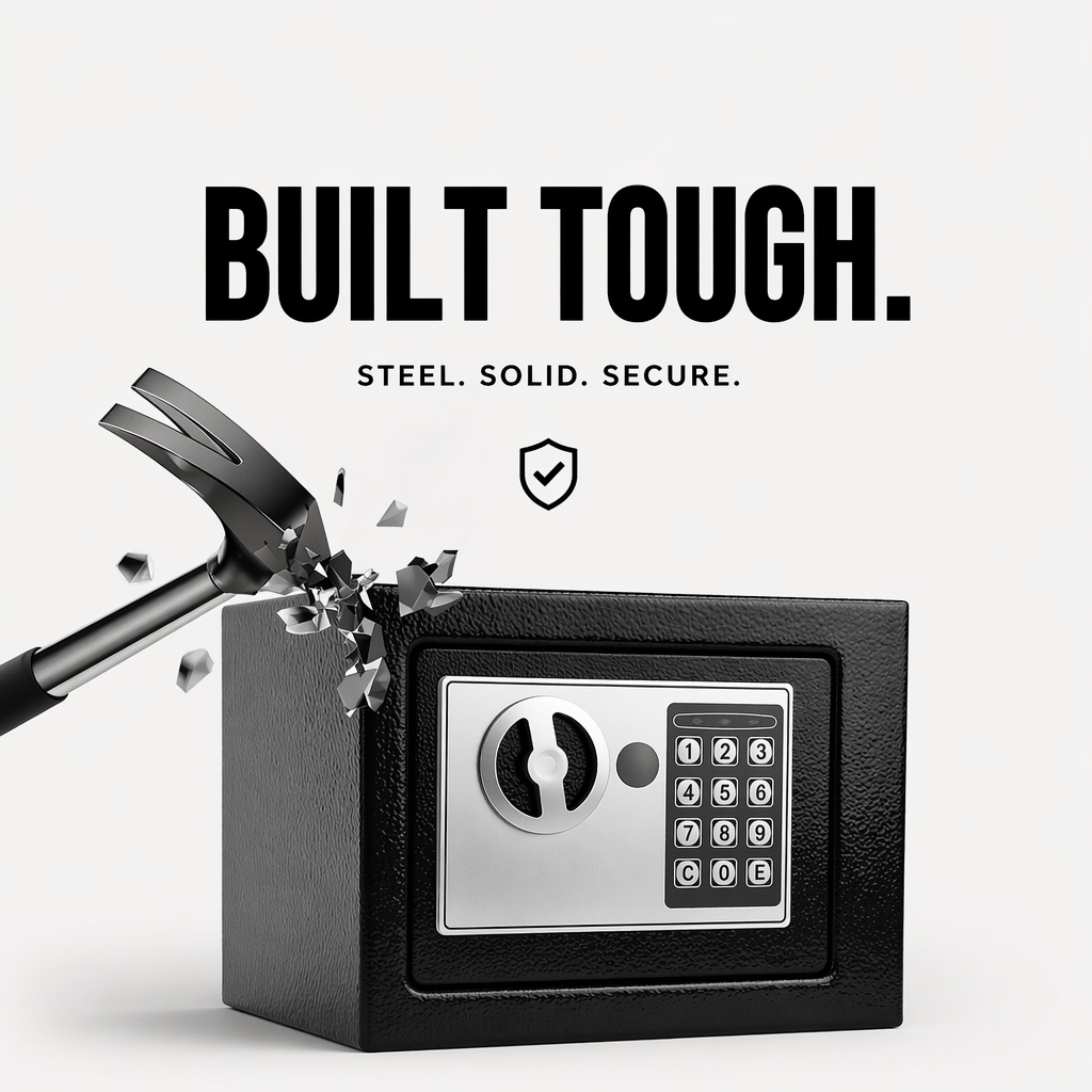 Cofre Eletrônico Digital de Aç - Home Security Ideas avaliação e preço