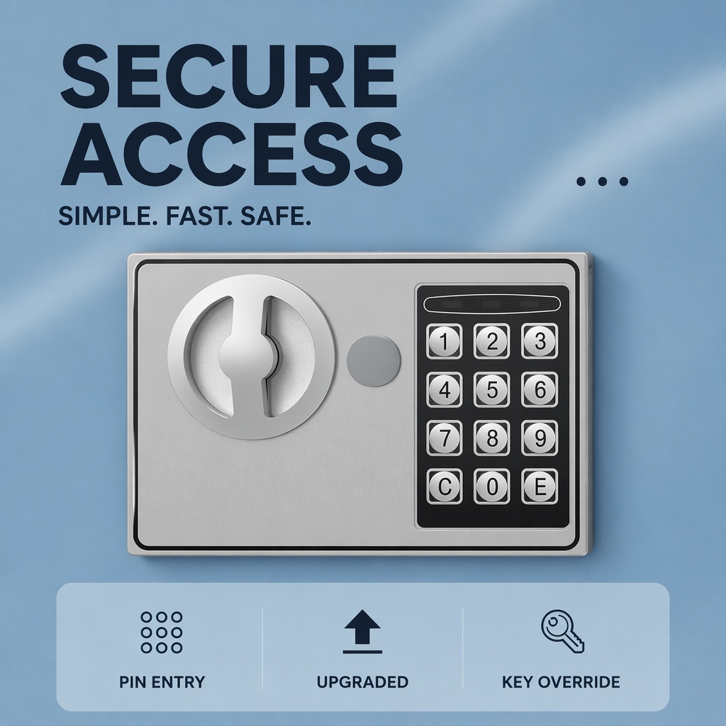 Cofre Eletrônico Digital de Aç - Home Security Ideas avaliação e preço