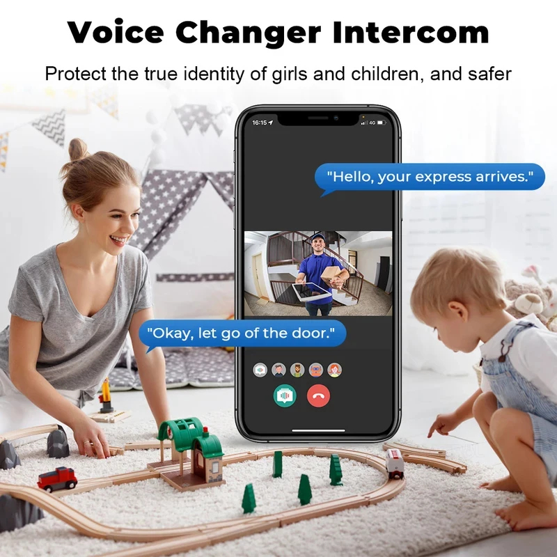 Campainha de Vídeo WiFi Inteli - Home Security La avaliação e preço